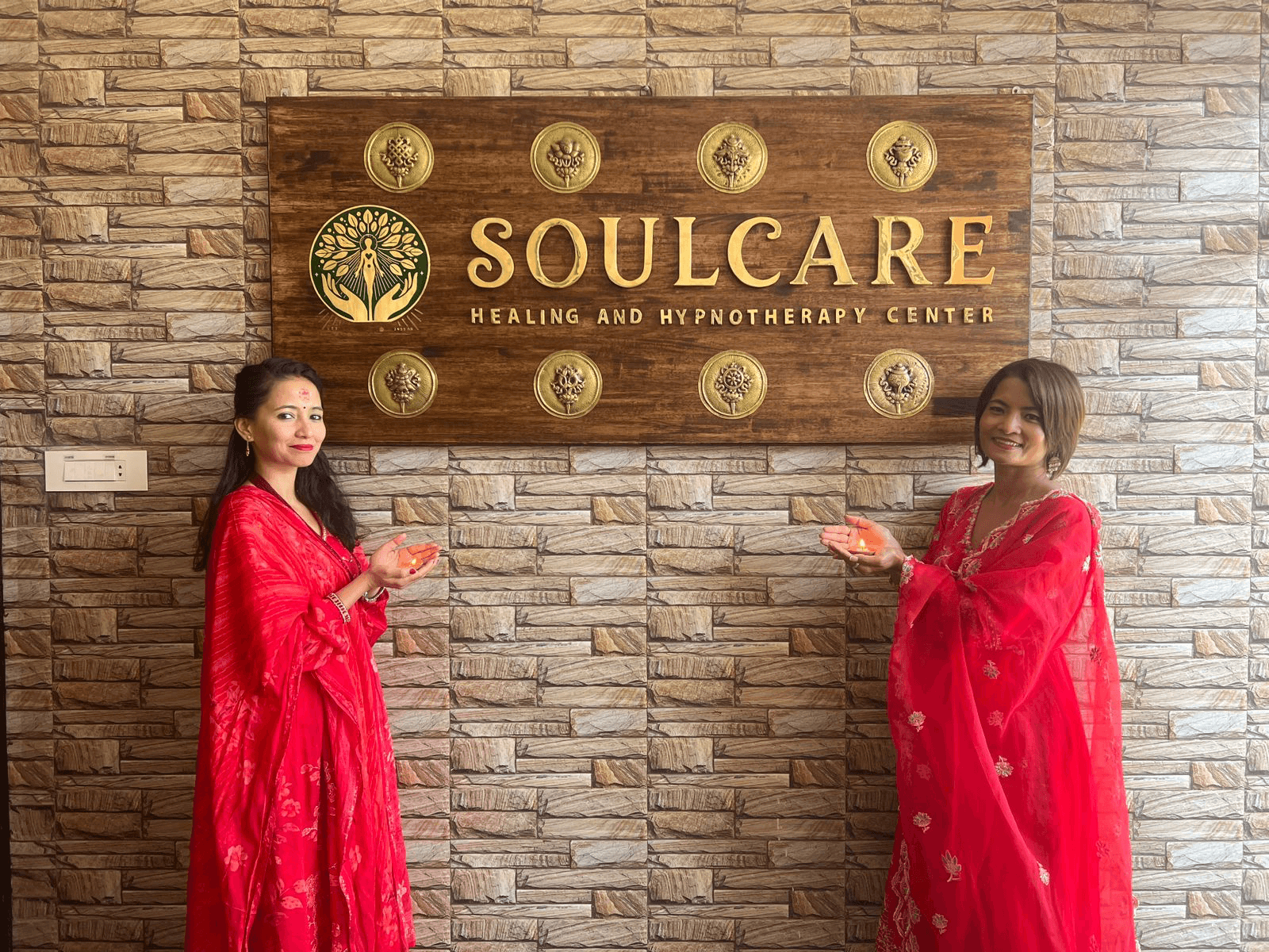 Calming nature-inspired illustration